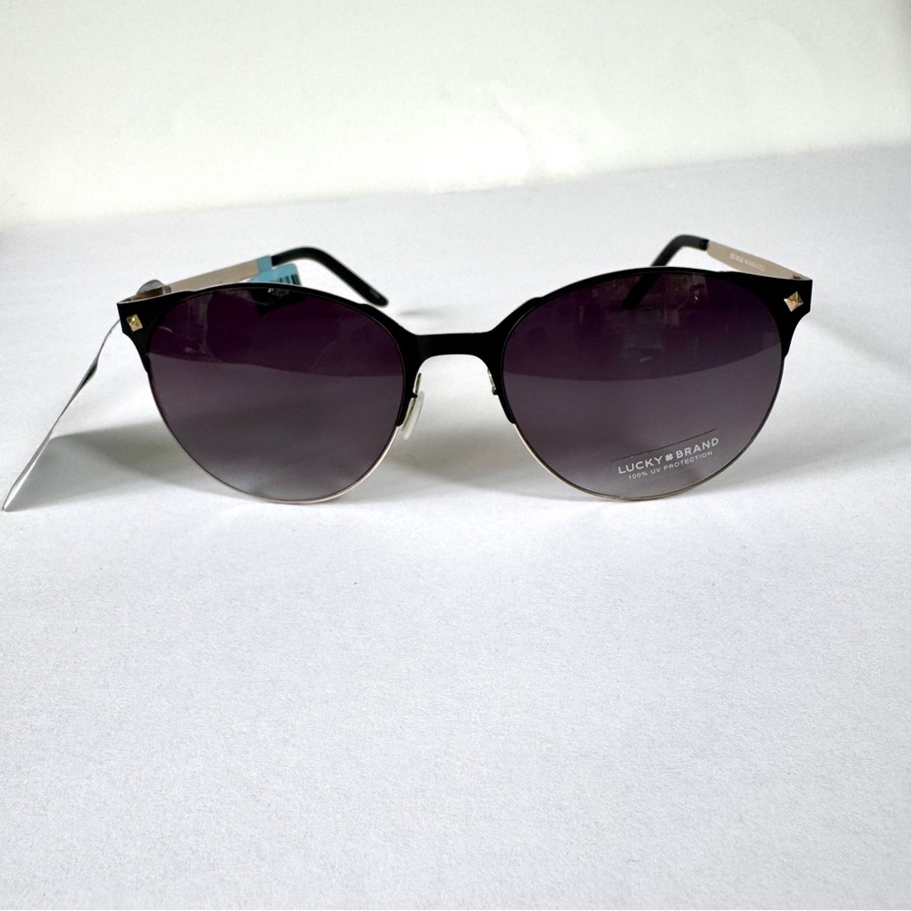 Lucky Brand D925 Black and Gold Sunglasses